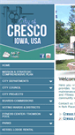 Mobile Screenshot of cityofcresco.com